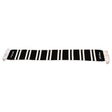 Winterschal schwarz/weiss