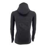 Zip Hoodie schwarz