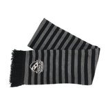 Winterschal grau/schwarz