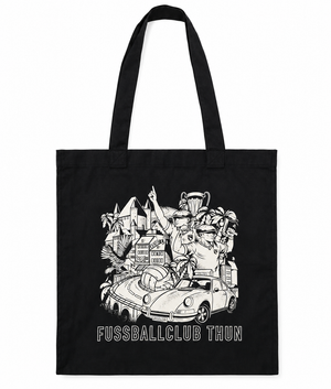Tote Bag ROAD TO EUROPE - FCT X HNZ HLDY (black)