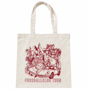 Tote Bag ROAD TO EUROPE - FCT X HNZ HLDY (natural raw)