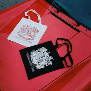 Tote Bag ROAD TO EUROPE - FCT X HNZ HLDY (black)