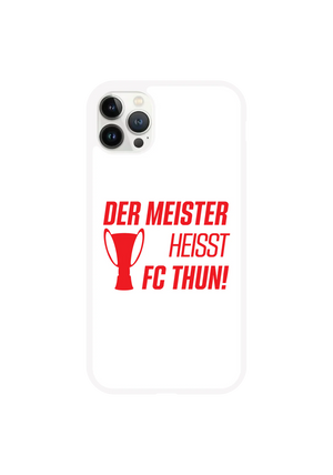 FC THUN Handyhülle Meister-Shirt weiss
