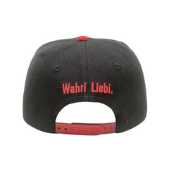 Cap THUN schwarz/rot