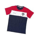 T-Shirt Herren rot/weiss/blau